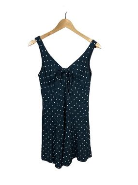 Byer Too! Vintage Polka Dot Fit & Flare Mini Dress Size 9 USA